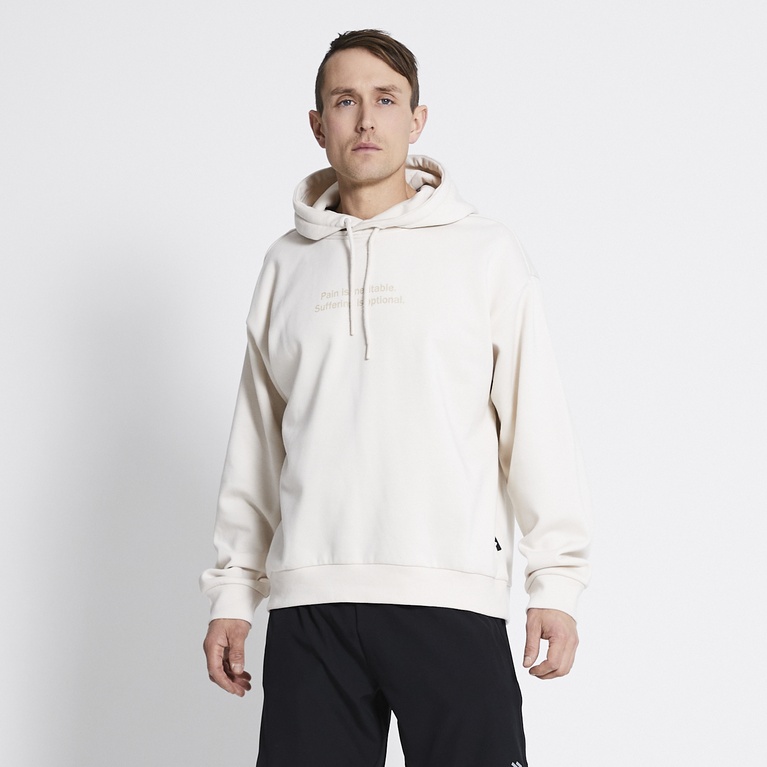 Heavy hoodie "Rex Hood" Ivory